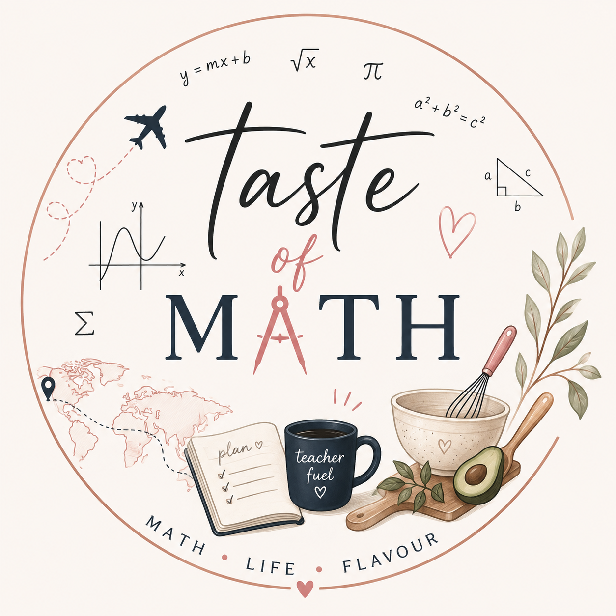 Taste of Math Logo